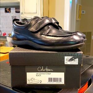 Come Haan dress shoes (Air Johnny Strap Black)
